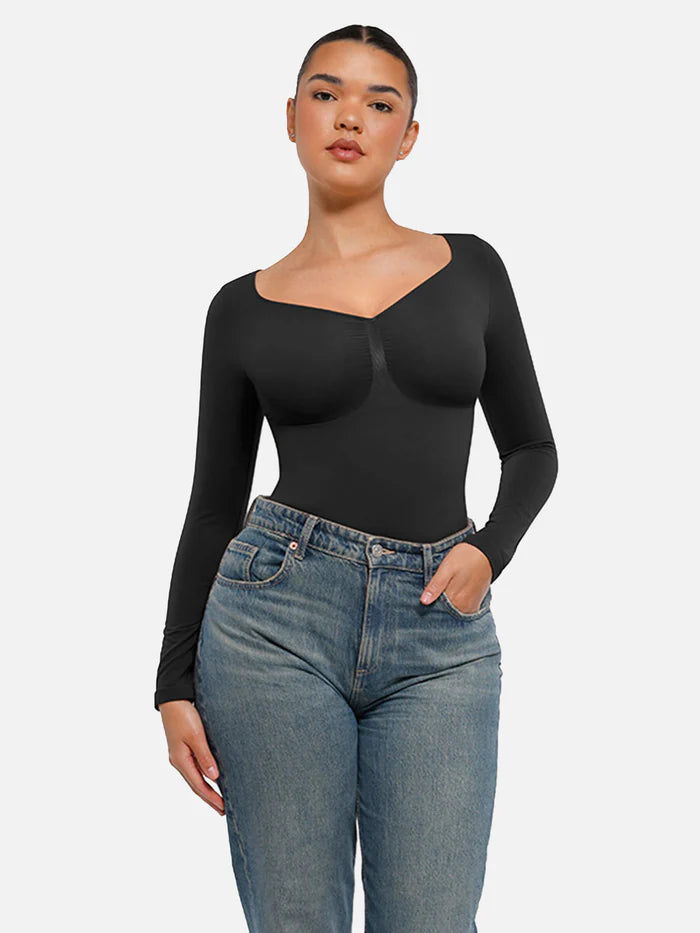 Body reductor MANGA LARGA de comprensión REAL | BodyGlam ® MODEL 2025