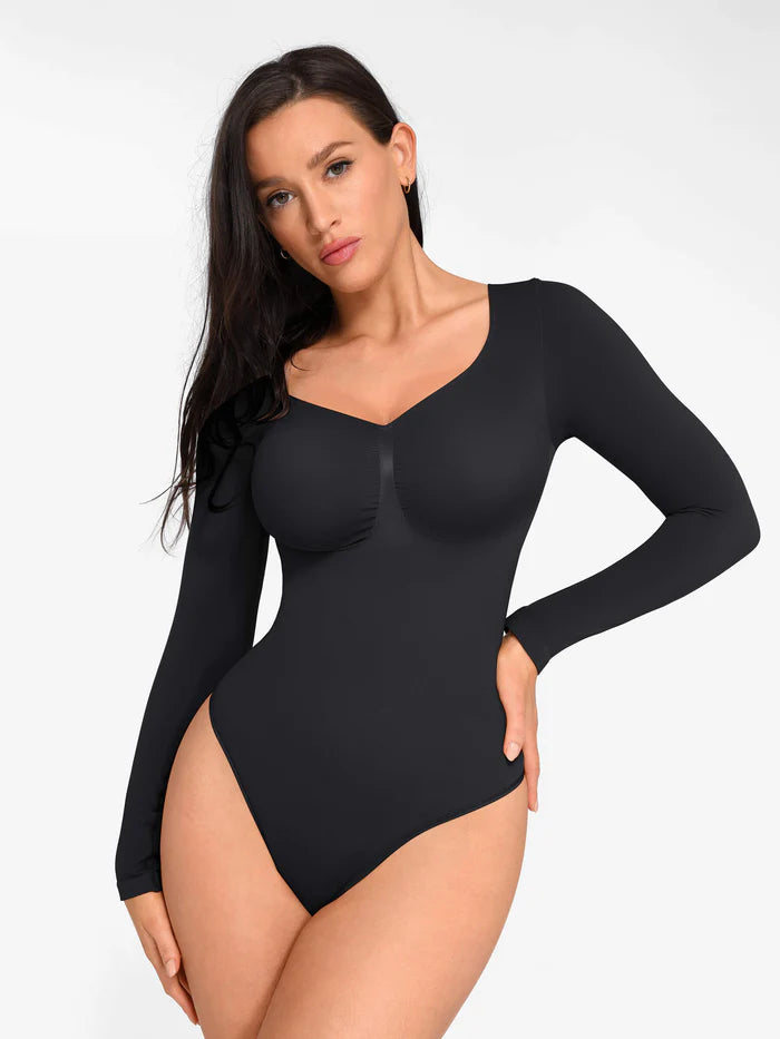 Body reductor MANGA LARGA de comprensión REAL | BodyGlam ® MODEL 2025