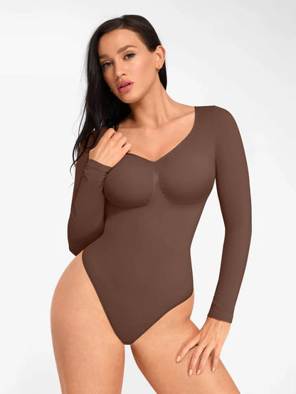 Body reductor MANGA LARGA de comprensión REAL | BodyGlam ® MODEL 2025