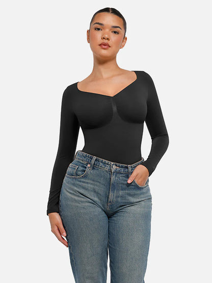 Body reductor MANGA LARGA de comprensión REAL | BodyGlam ® MODEL 2025