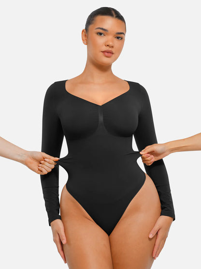 Body reductor MANGA LARGA de comprensión REAL | BodyGlam ® MODEL 2025